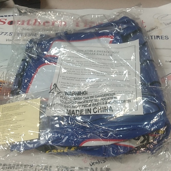 Miller Lite 1994 Inflated Race Car,Multicolor.One Size - Picture 3 of 3